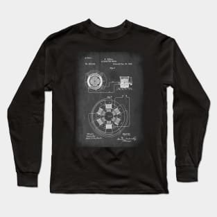 Nikola Tesla patent Long Sleeve T-Shirt